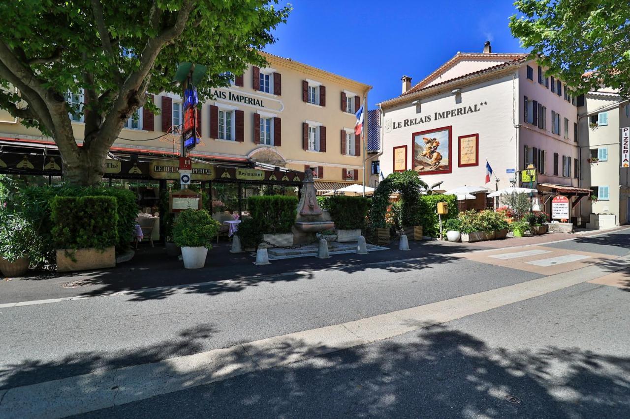 Logis Le Relais Imperial Hotel Saint-Vallier-de-Thiey Exterior foto
